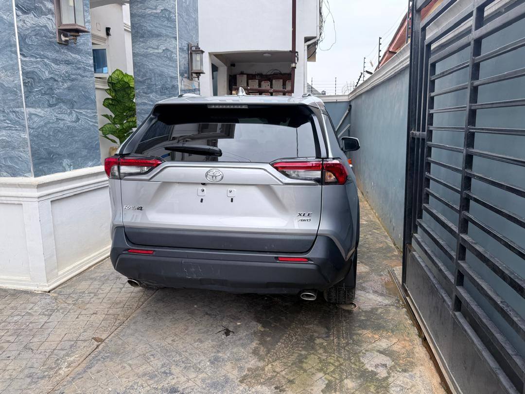 A picture of brand new 2024 Toyota RAV4 everything is blessed DM for
