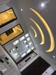 A picture of Pop ceiling window blind wall screeding wall painting TV console