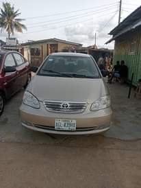 A picture of Toyota Corolla 2006 model paint on first body working perfectly