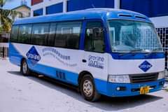 A picture of Toyota Coaster Luxury Seats Imported from Japan
