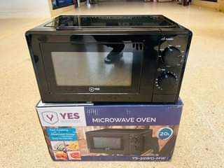 A picture of YES microwave