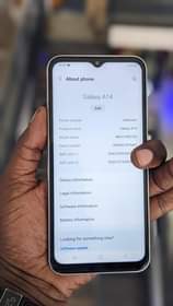 A picture of Samsung A14 128gb storage 4gb ram dual sim 5000mah battery