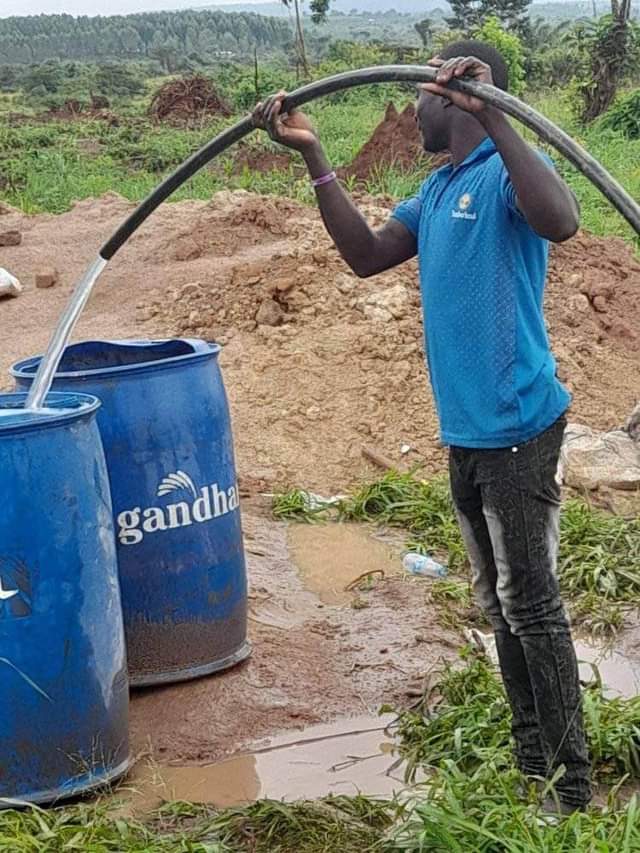 A picture of Underground water