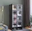 A picture of 2 column plastic wardrobe