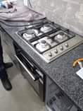 A picture of Gas hobs and gyser
