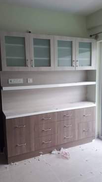 A picture of Kitchen cabinets