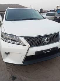 A picture of Rx 350 Lexus 2012 Model registered