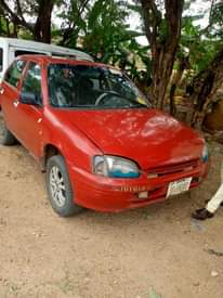 A picture of Toyota starlet automatic transmission Engine and gear location ibadan price