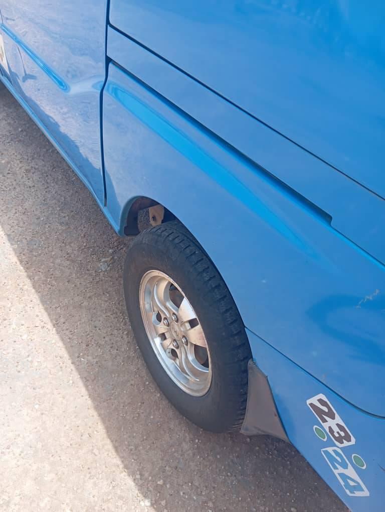 A picture of A year used new mini bus korope just registered three