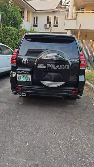 A picture of 2019 Toyota Prado V6 engine few months used first body
