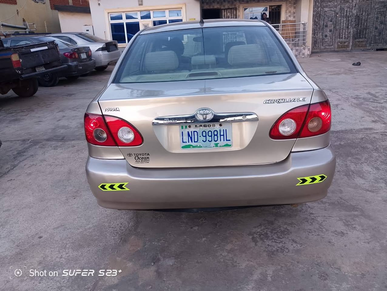 A picture of I have this complete tokunbo standard TOYOTA COROLLA 2007 model