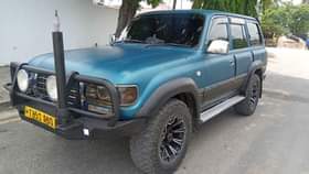 A picture of Toyota land cruise Engine 1hz Colour blue Cc 4100 Full