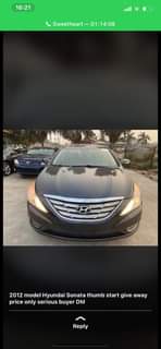 A picture of Hyundai sonata 2015