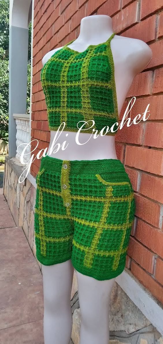 A picture of Crochet beach and vacation wear I make I crochet WHATSAPP