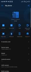 A picture of Techno camon 17p 6gb 128gb swapping allowed super clean but