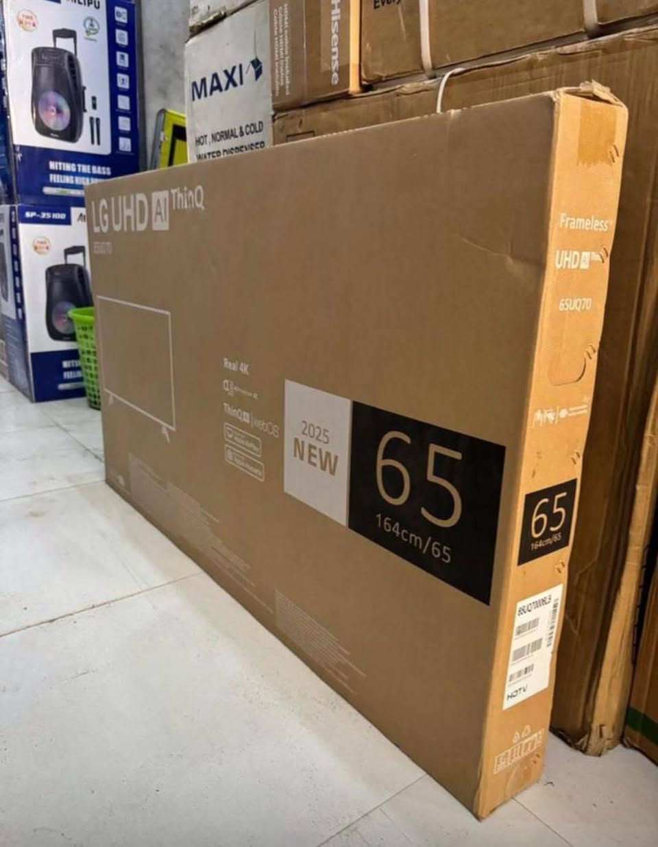 A picture of Brand New Smart 65 inches LG TV