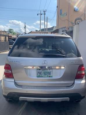 A picture of  BELGIUM GRADE 2008 MODEL BENZ ML350 4MATIC Absolutely nothing
