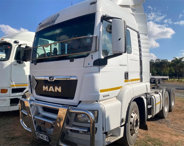 man truck