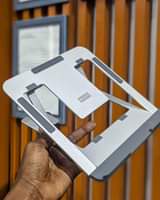 A picture of Laptop Stand Phone Stand and Tablet Stand