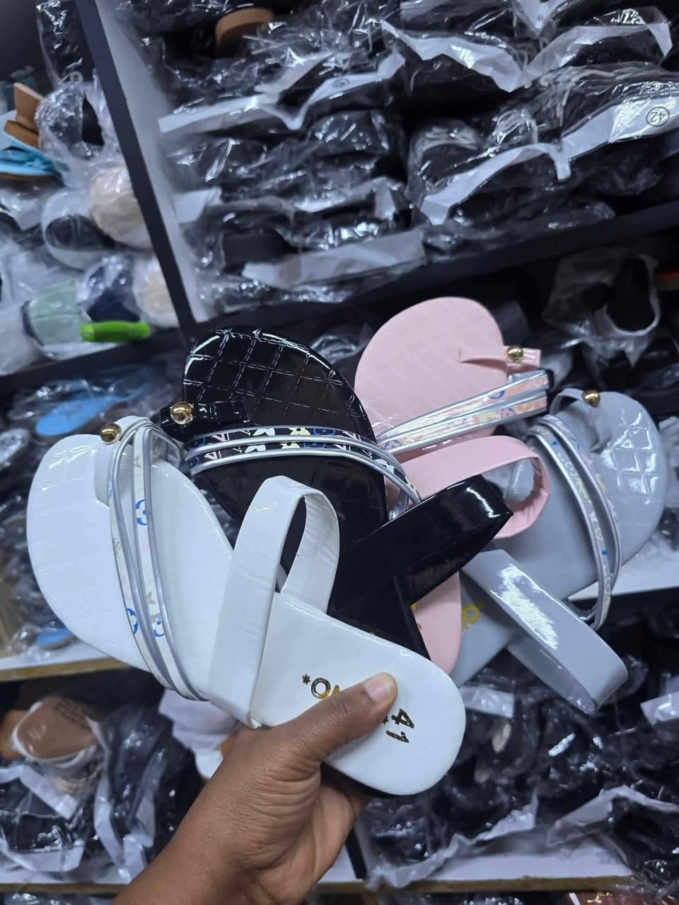 A picture of Open shoes for ladies