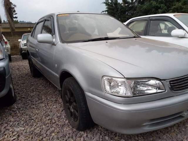 A picture of Toyota Corolla still intact and stronger