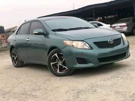 A picture of Fully pimped Tokunbo Toyota corolla Automatic Transmission fabric interior Alloy