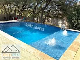 A picture of Swimming pool construction services