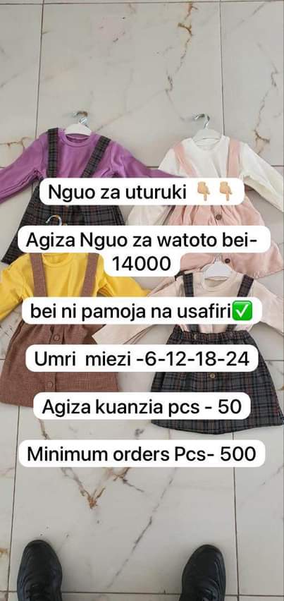 A picture of Habari njema kwa wafanya biashara Agiza Nguo za uturuki Agiza