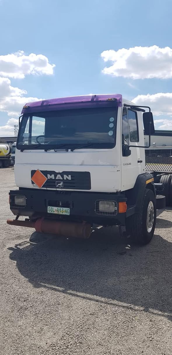 man truck