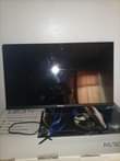 A picture of Hisense flameless 32 with broken screen at 170 000