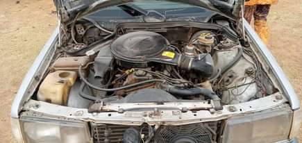 A picture of Mercedes Benz 190E