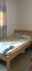 A picture of 4x6 bed plus mattress. 300k . Set of chairs at