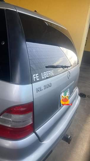 A picture of MERCEDES BENZ ML 350 YEAR 2004 MODEL