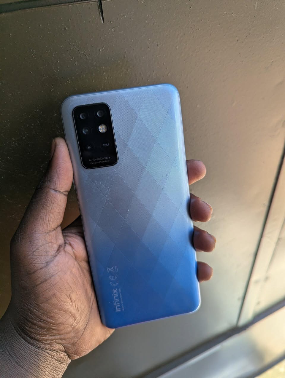A picture of Infinix note 8