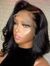 A picture of Human hair wigs available at affordable prices