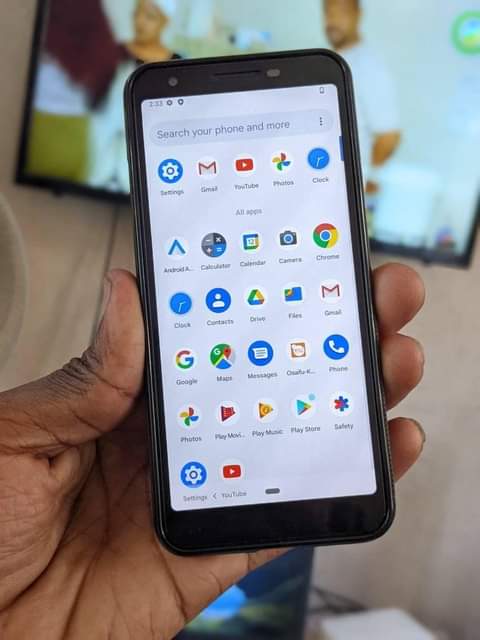 A picture of Pixel 3a