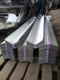 A picture of iron sheets