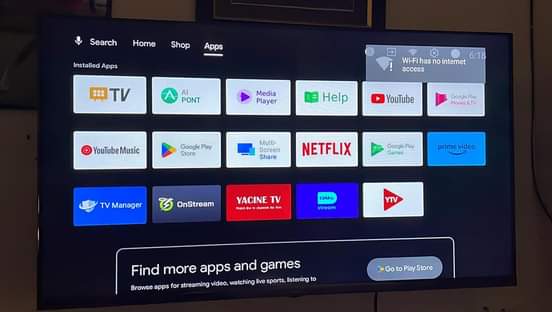 A picture of Flat tv