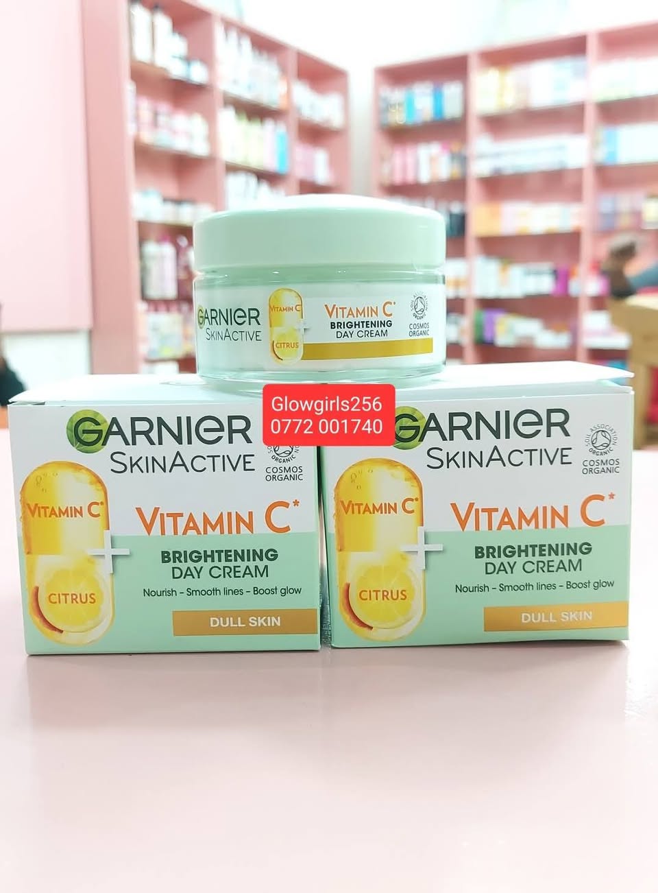 A picture of Garnier vitamin c products