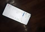 A picture of Samsung galaxy A11 with slight invisible crack. 32gb 4000mah batter