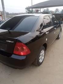 A picture of Toyota Corolla bank type 2008 model