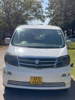 used toyota alphard