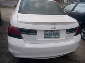A picture of NEATLY USED 2009 MODEL HONDA ACCORD EAGLE SPIRIT Absolutely nothing