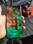A picture of Samsung S10plus Storage128 Ram8 Network4G Mpya Sanaa kama unavyoiyona Price