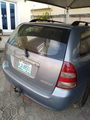A picture of Toyota Corolla wagon tokunbo standard complete pure first body pan