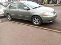 A picture of 1st body very grade 2004 toyota corolla with neat INTERIOR