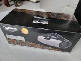 A picture of GEEPAS RECHARGEABLE BLUETOOTH SPEAKER