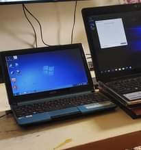 A picture of Acer mini laptop