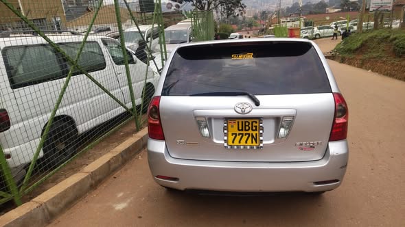 A picture of Toyota fielder on sale at 18m only contact me on