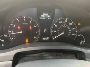 A picture of Registered Lexus rx350 2010 pure first body full option with